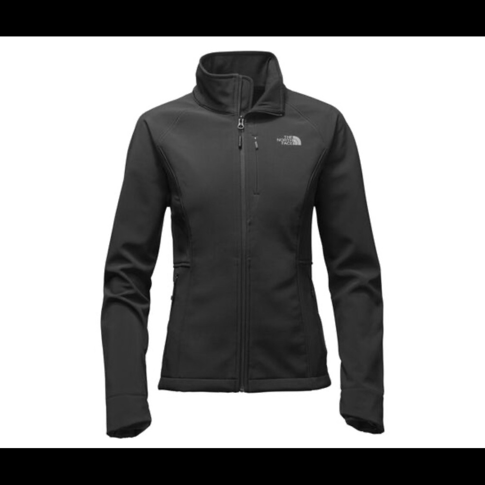 The North Face women’s soft shell jacket new, with tags. HTF XXXL in Black.